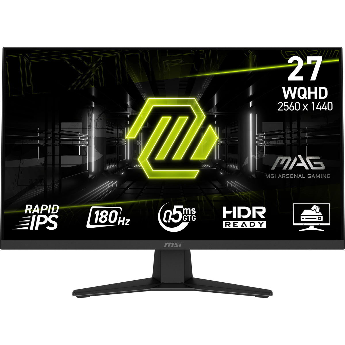 MSI MAG 274QF computer monitor 68.6 cm (27") 2560 x 1440 pixels Wide Quad HD LCD Black