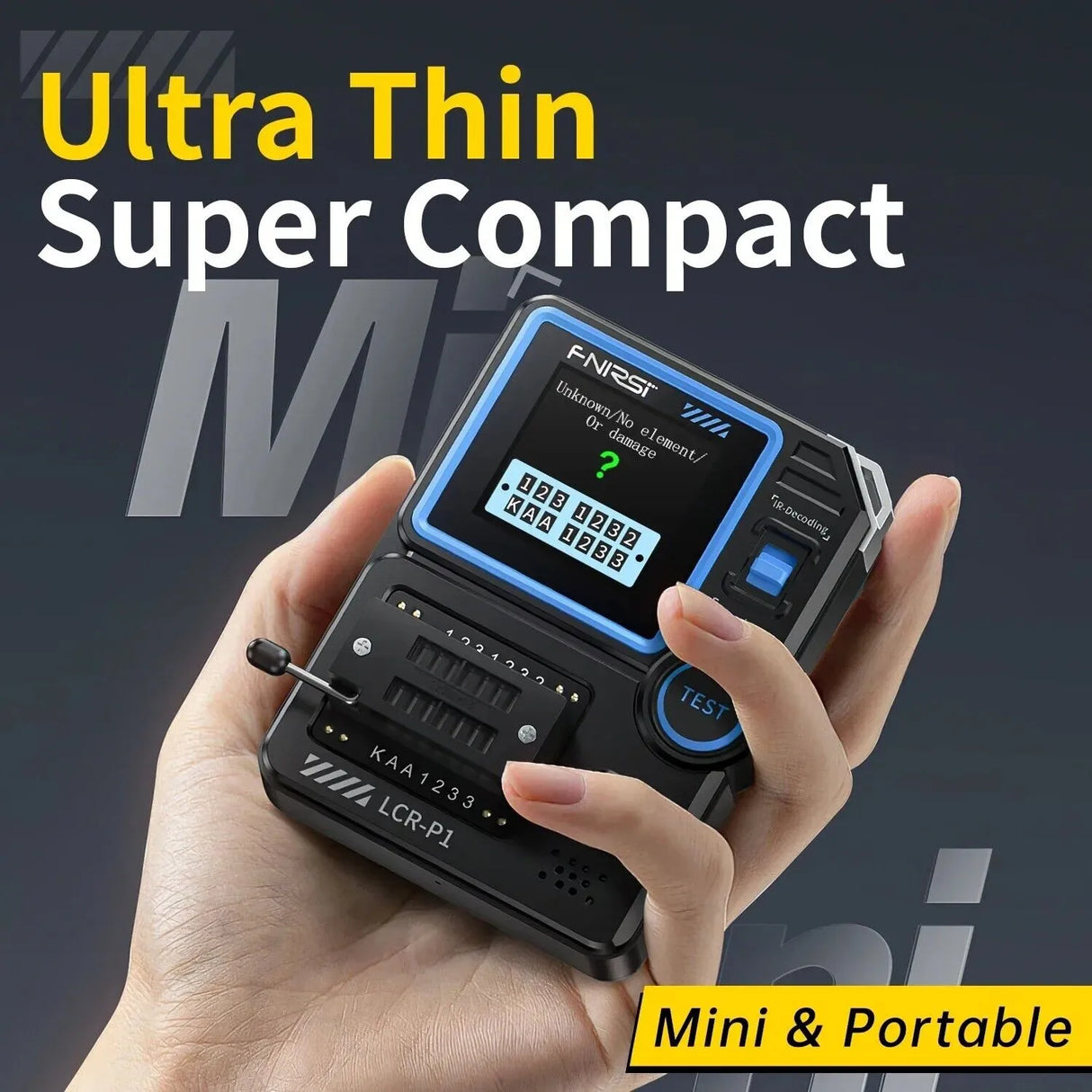 FNIRSI LCR-P1 Transistor Tester