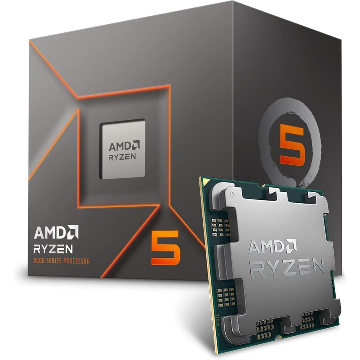 AMD Ryzen 5 8400F AM5 4.7GHz 6 Core Processor, 12 Threads, 22MB Cache, 65W TDP