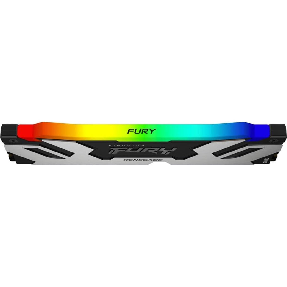 Kingston FURY Renegade KF564C32RSAK2-64 64GB (2x 32GB) DIMM System Memory, 6400MHz, DDR5, CL32, Silver, RGB, Intel XMP
