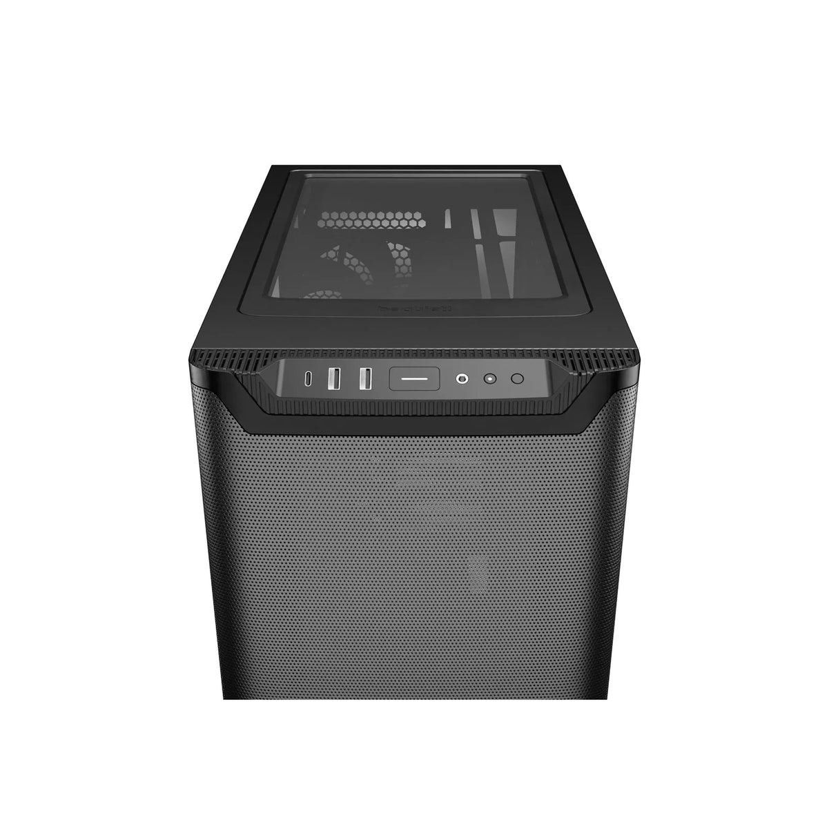 be quiet! Pure Base 501 Airflow Window Black ATX Mid Tower Case with USB-A, USB-C, 2 x Pure Wings 2 140mm Black PWM Fans, Sleek Front Panel and Airflow Cover