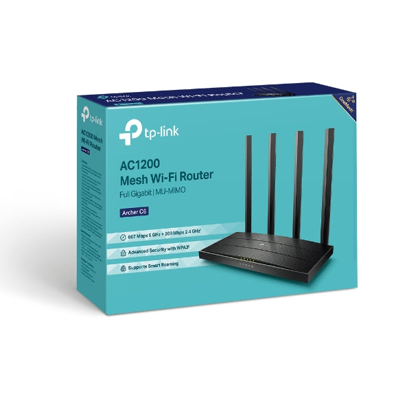 TP-Link AC1200 Wireless MU-MIMO Gigabit Router
