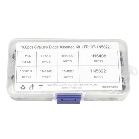 100pcs Diode Assortment