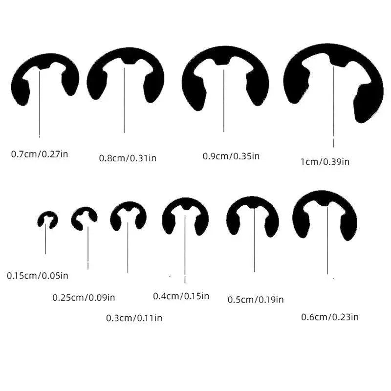 120pcs E-Clip Assortment