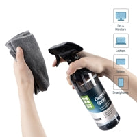 ColorWay Large Electronics Kit Includes 550ml Cleaning Liquid,  1 x Microfiber Cloth & 1 x Glass Cloth