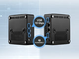 MSI Cubi NUC AI 1UMG Intel Core Ultra 7 155H (14th Gen - Core Ultra Series 1), Barebone, NUC, SFF, Mini Computer, HTPC, (NO RAM, NO Storage, NO OS), Intel Graphics/DDR5/Dual ThunderBolt 4/Dual HDMI/Dual LAN/WiFi 6E/BT 5.3/VESA - NUC AI 1UMG i7 155H BB