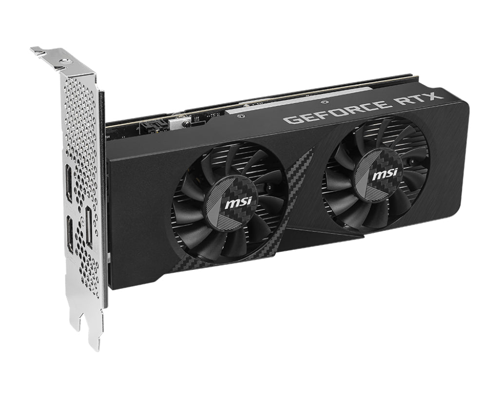 MSI GEFORCE RTX 3050 LP E 6G OC graphics card NVIDIA 6 GB GDDR6