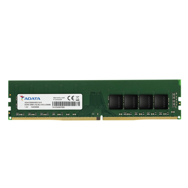 ADATA Premier AD4U26668G19-SGN 8GB (1x 8GB) DIMM System Memory, 2666MHz, DDR4, CL19