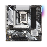 ASRock B760M PRO RS Intel 1700 Socket Motherboard, Micro-ATX, 4x DDR5 Slots, 3x M.2 Socket, Fitted I/O Shield, 2.5GbE LAN, 1x DisplayPort / 1x HDMI Port