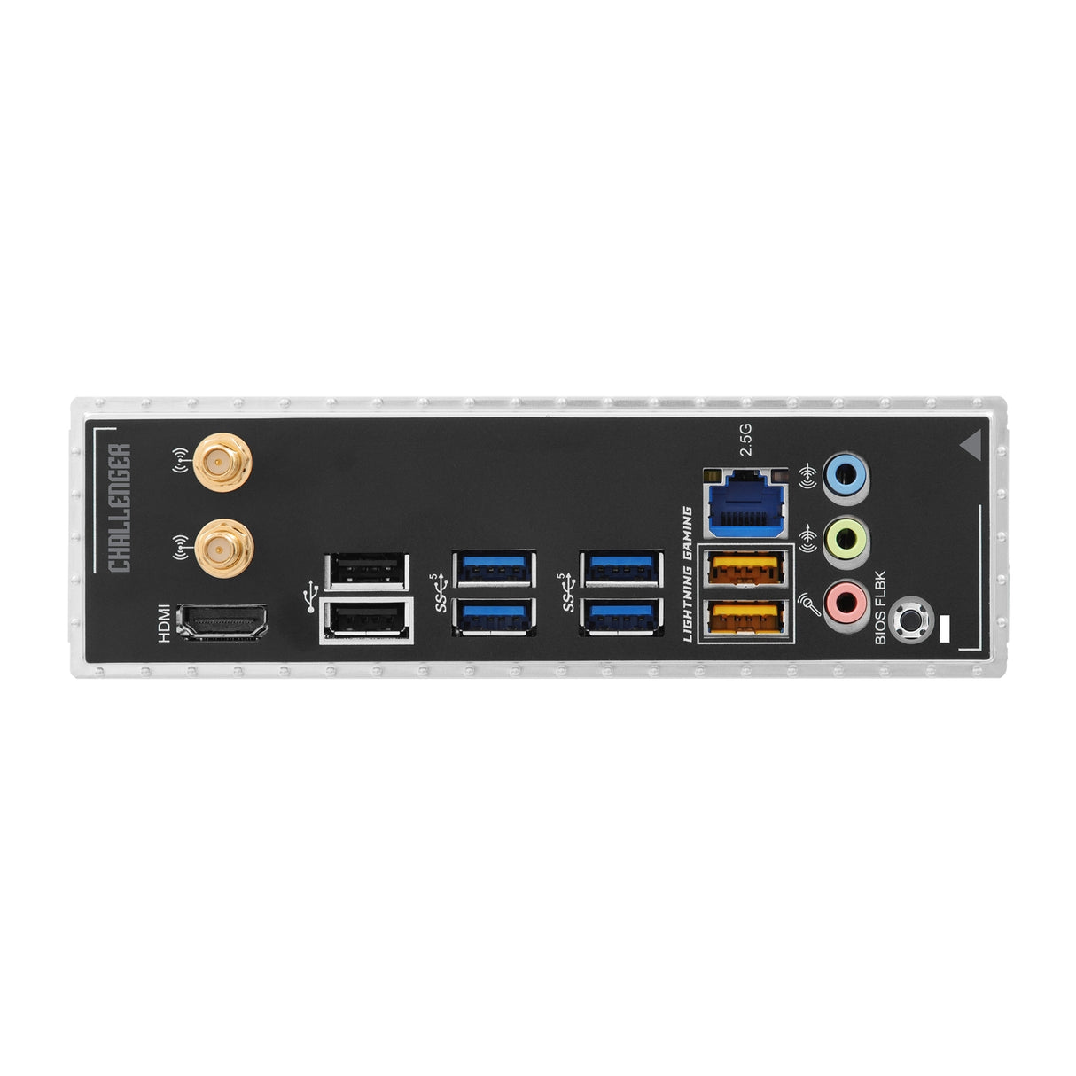 ASRock B850M Challenger WiFi AMD AM5 Socket Motherboard, Micro-ATX, 4x DDR5 Slots, 2x M.2 Socket, Fitted I/O Shield, 2.5GbE LAN, Wi-Fi 7, 1x HDMI Port