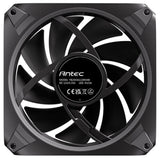 Antec Orbit 120 ARGB 120 mm PWM Fan Triple Pack - 120 mm x 28 mm, Fluid Dynamic Bearing, 200-2000 RPM, 66.72 CFM, aRGB Lighting, Anti-Vibration Pads