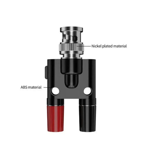 BNC Male to 4mm Red and Black Banana Plug