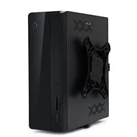 CIT MTX-007B Mini ITX Case 180W PSU Black Interior VESA Mountable