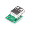 לוח פיצול USB 2.0 נקבה