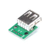 לוח פיצול USB 2.0 נקבה