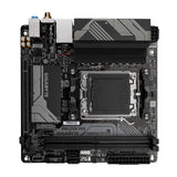 Gigabyte A620I AX (rev. 1.0) AMD AM5 Socket Motherboard, Mini-ITX, 2x DDR5 Slots, 1x M.2 Socket, 2.5GbE LAN, Wi-Fi 6E, 1 x DisplayPort / 1x HDMI Port
