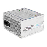 Gigabyte AORUS ELITE ICE 850W White PSU - Fully Modular, 80 PLUS Platinum, ATX 3.1, PCIe 5.0 Ready, 12VHPWR, Silent 120mm FDB Fan, 10-Year Warranty