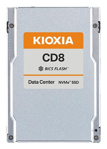 KIOXIA 2,5", 15360 GB, PCIe 4.0, NVMe 1.4, BiCS FLASH TLC, 6600 MB/s read, 6000 MB/s write