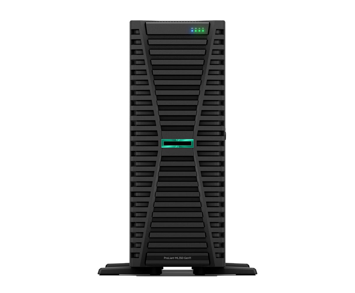 Hewlett Packard Enterprise ProLiant ML350 Gen11 4509Y 2.6GHz 8c 1P 2x32GB-R 8SFF MR408i-o 2x480GB SSD 2x1000W PS EU Server