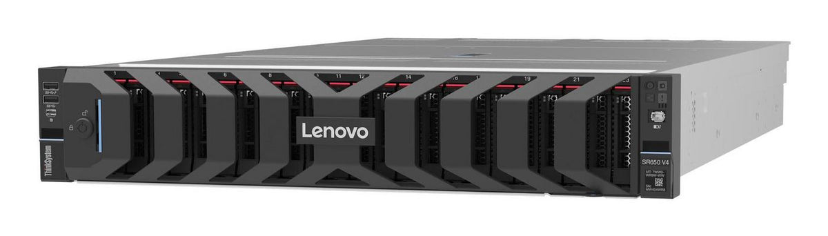 Lenovo 1x Intel Xeon 6507P, 1x32GB 2Rx8, 9350-8i, 8x 2.5" SAS Open bay, Slot 5 x16, 1x800W TT Prem