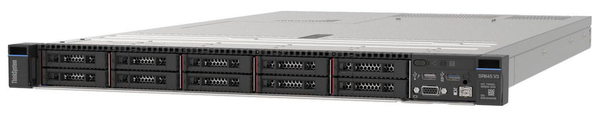 Lenovo AMD EPYC 9135 (64MB Cache, 3.65GHz), 32GB DDR5-SDRAM (4800MHz), 940-8i 4GB, 2 x 750W, No OS