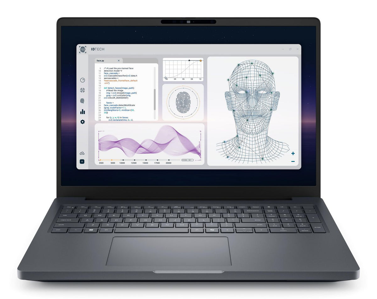 Dell Pro Max 16 Plus Mb16250 Intel Core Ultra 9 285Hx Mobile Workstation 40.6 Cm (16") Full Hd+ 64 Gb Ddr5-Sdram 1 Tb Ssd Nvidia Rtx Pro 3000 Blackwell Wi-Fi 7 (802.11Be) Windows 11 Pro Slovakian, Czech Black