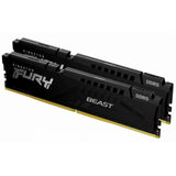 Kingston FURY Beast KF564C32BBEK2-32 32GB (2x 16GB) DIMM System Memory, 6400MHz, DDR5, CL32, Black, Intel XMP, AMD EXPO