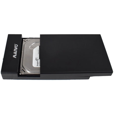 Maiwo USB 3.0 3.5" External Hard Drive Enclosure with Power Adapter
