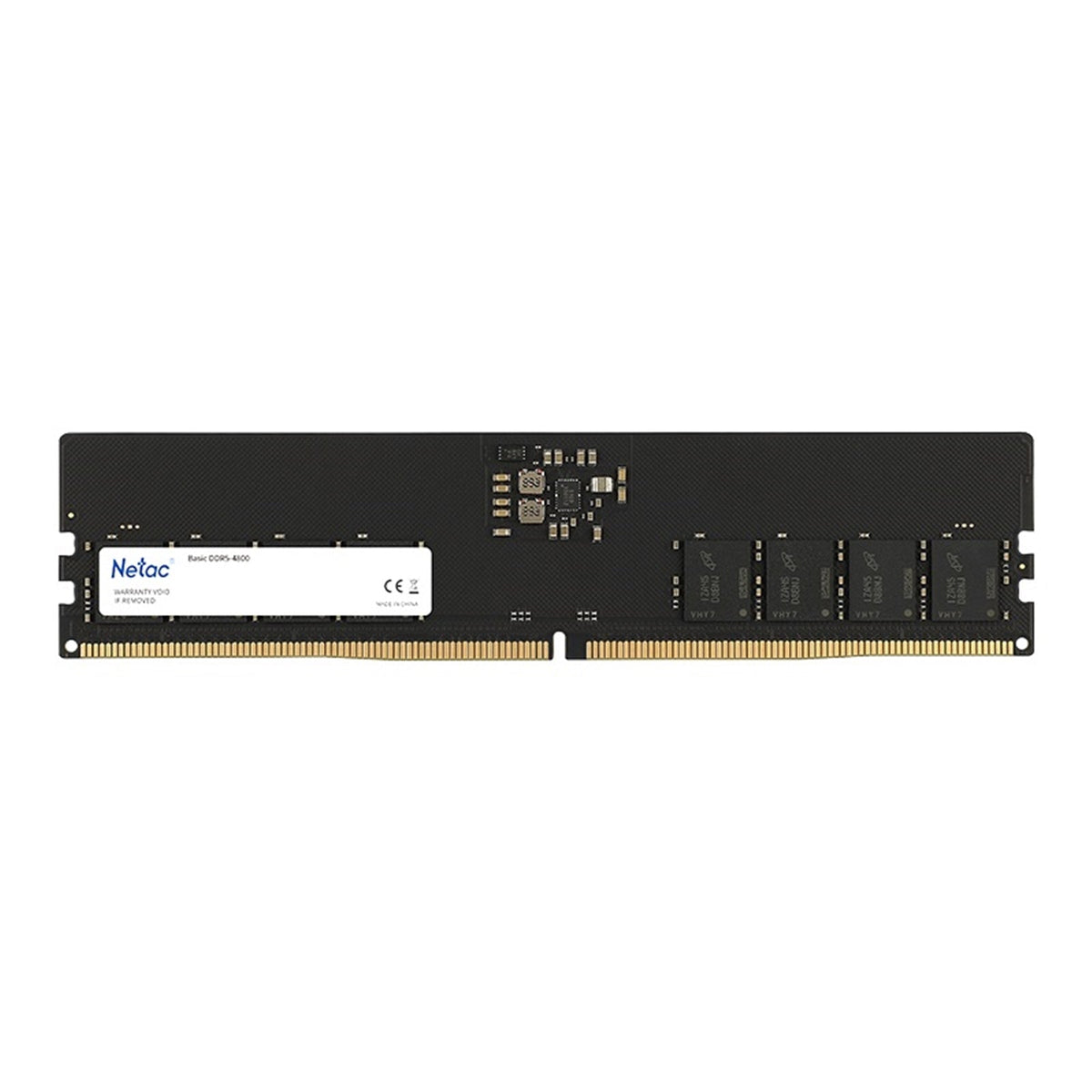 Netac Basic NTBSD5P48SP-16 8GB (1x 16GB) DIMM System Memory, 4800MHz, DDR5, CL40 - Bulk