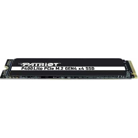 Patriot P400 Lite (P400LP1KGM28H) 1TB PCIe Gen4 x4. M.2 2280 SSD, Read/write speeds up to 3,500MB/s, 2,700MB/s, 5 Year Warranty