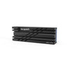 be quiet! (BZ003) MC1 Pro M.2 SSD Cooler, Integrated Heat Pipe, Single/Double Side Compatibility, 2280 Size