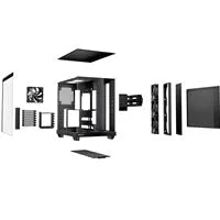 be quiet! Light Base 500 BGW83 Mid-Tower Case, Tempered Glass, 4x 120mm PWM Fans, High-Airflow ATX Case, USB-C, 360mm Radiator Support, Vertical GPU Mount, Black